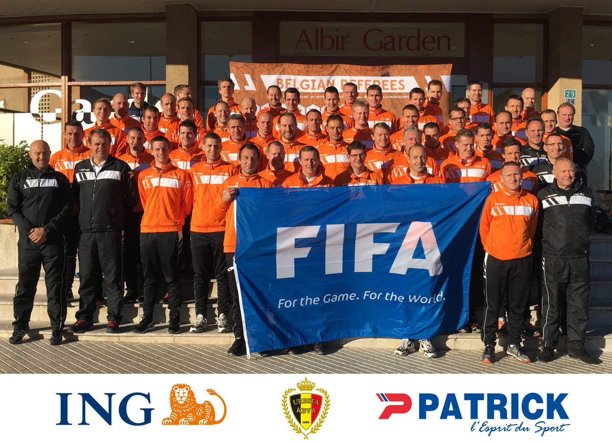 RoyalBelgianFA's tweet image. Le stage hivernal des arbitres, assistants et du ‘Development Group’ est terminé ! #stagerefs