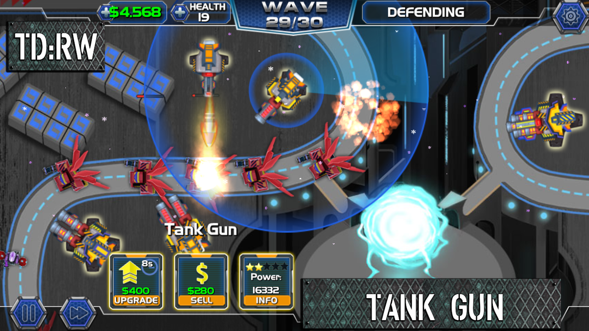 RobotWars2016's tweet photo. On the battlefield, heavily armored &amp; hard-hitting tanks are man’s best friend. #RealPower #TowerDefense #RobotWars https://t.co/G2EBj3c2i9