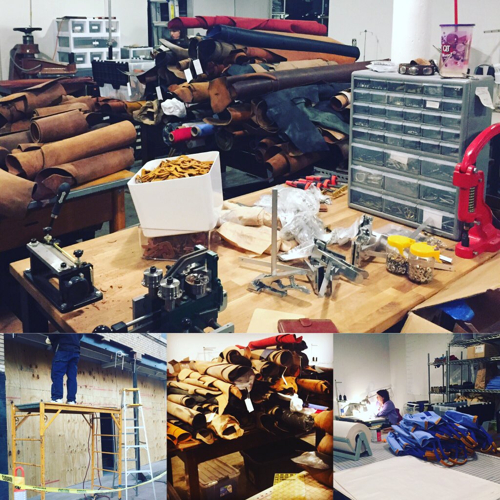 localekc's tweet photo. Same leathers, new garage doors.
Shuffling machines, shaping space.
So proud of our friends @sandlotgoods #madeinkc https://t.co/63IGwqXrZv