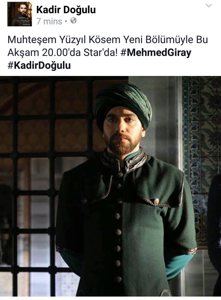 Muhteşem Yüzyıl Kösem Yeni Bölümüyle Bu Akşam 20.00 Starda #MehmedGiray <a href="/kadirdogulu/">Kadir Doğulu 🇹🇷</a> #kadirdogulu #kosemsultan