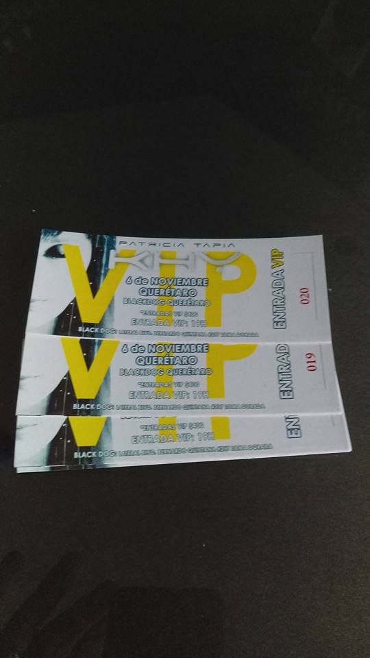 Atención Querétaro últimos 4 boletos VIP para el concierto de Patricia Tapia KHY este 29 de Enero.

<a href="/MAGODEOZOFIC/">MÄGO DE OZ OFICIAL</a>