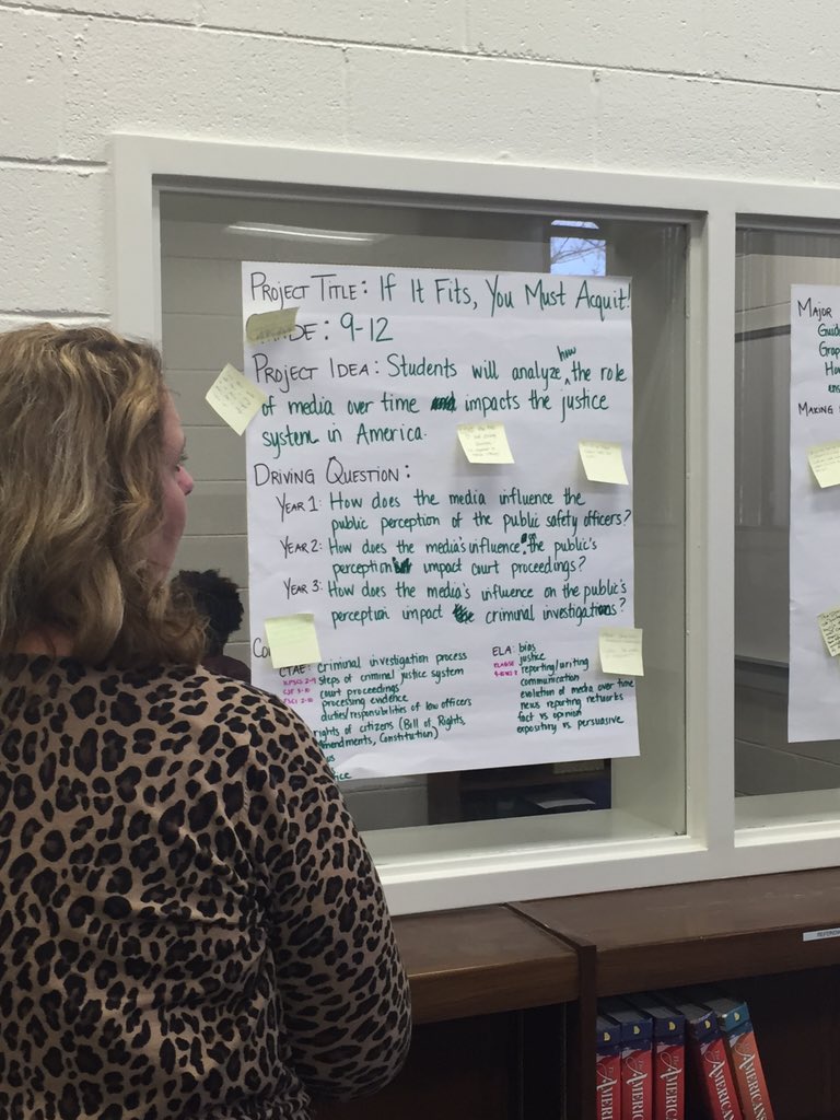 ManrossClass's tweet photo. Driving Q: How can we as coordinators and TOSAs understand the PBL process? Go through it! @karennole @JulezRulez71 https://t.co/fx60XKXitQ