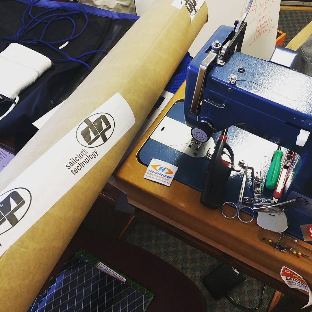 Gettin' into the "sling" of things...making replacement slings for @AJRAcrew #Rowingcrew #gear #SCMade