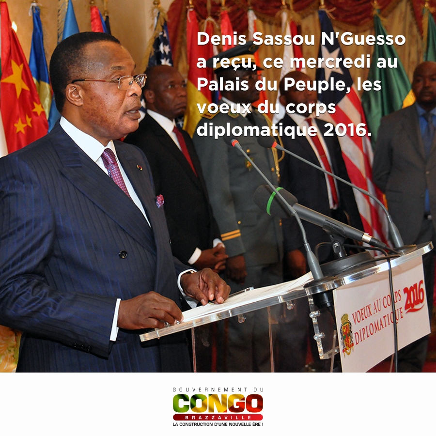 GouvCongoBrazza's tweet photo. Le Président appelle les diplomates au «respect» de la souveraineté du Congo.
https://t.co/qVKZFMElVf https://t.co/xjdOhsxV6F