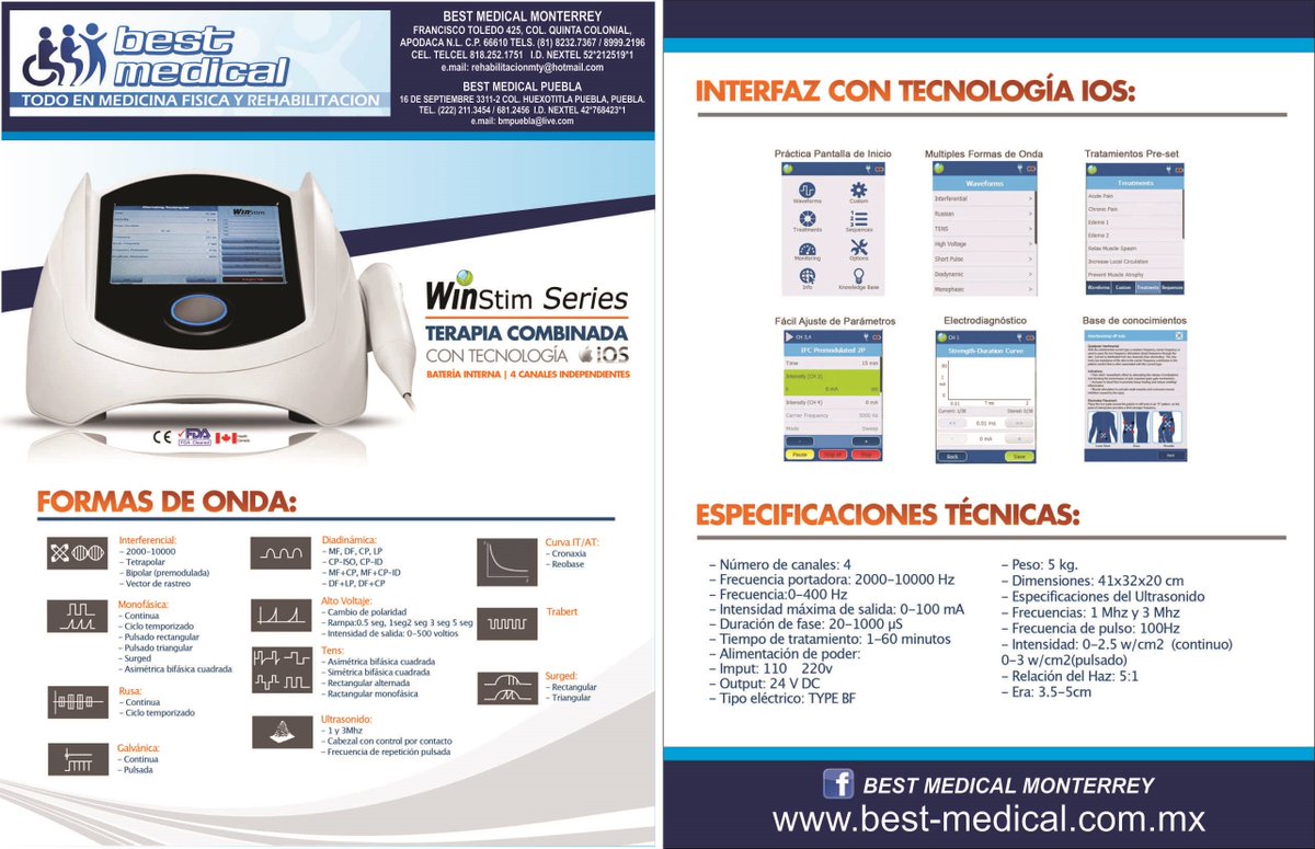 MTYBESTMEDICAL's tweet photo. Todo para rehabilitación https://t.co/JGtT2HoRVZ