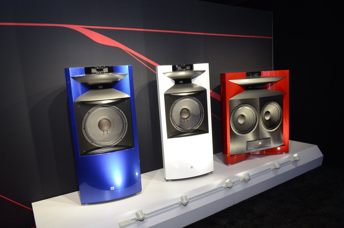The new @JBL Premium Finish Loudspeakers. On display now at <a href="/CES/">CES</a>
#CES2016 #HarmanCES