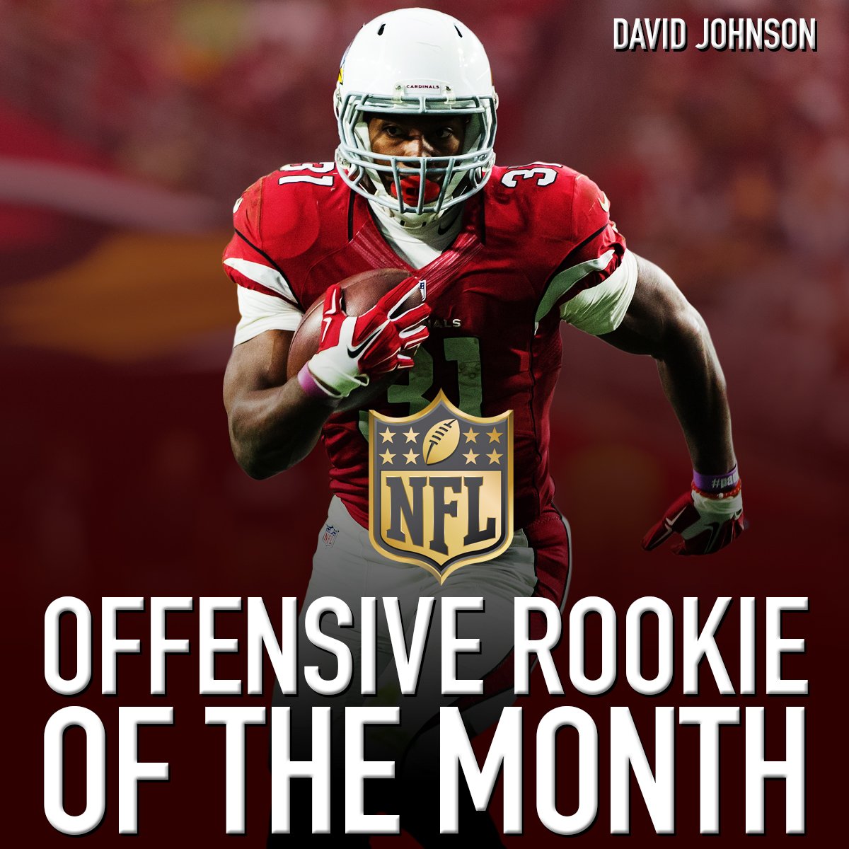 AZCardinals's tweet image. Congrats, @dajohnson7!