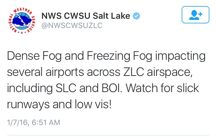 athleteair's tweet photo. Hey folks, please know that it's not smog in SLC, but freezing fog. 

https://t.co/igM13y0fRY https://t.co/18OTcaRhMu