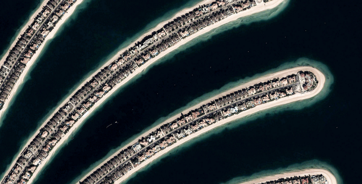 kallekamaleko's tweet photo. Dubai. #GoogleMapsArt https://t.co/Q53jKsdwkU
