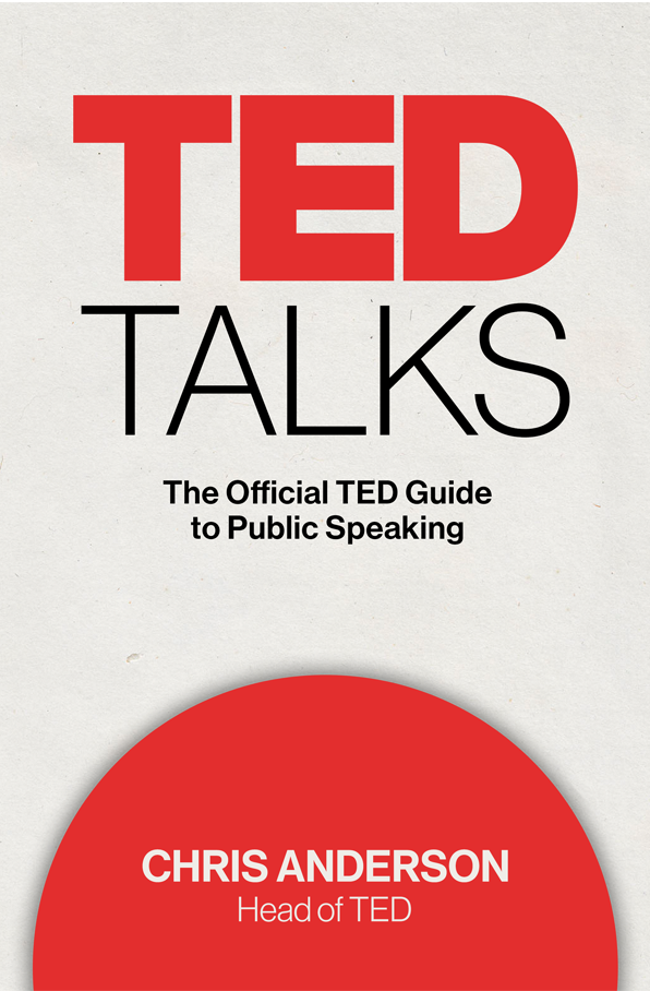 Excited to reveal... TED Talks: The official TED guide to public speaking. is.gd/xNDhVs Out May 3!