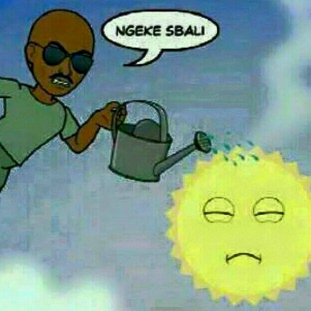bernardsebona's tweet photo. Yar ner its enough #HeatWaveMustFall !!! https://t.co/wcOdkQ3r8u
