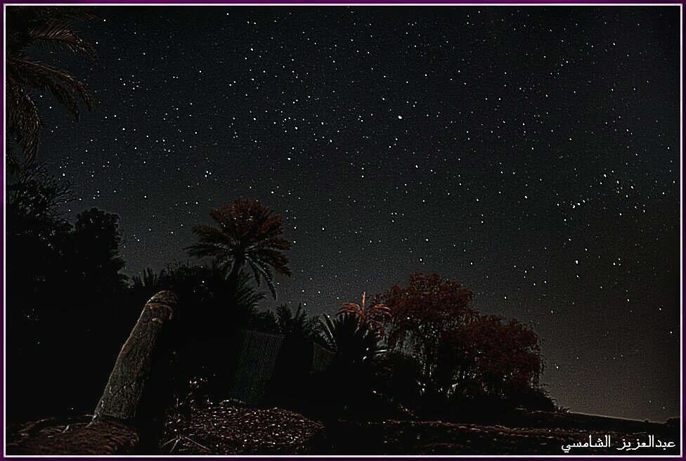 أتمنى تنال اعجابكم . مناظر للنجوم 2015 
منطقة وادي الجزي . قرية واسط 
عدستي :: عبدالعزيز الشامسي 
#شبكة_الريح_للطقس