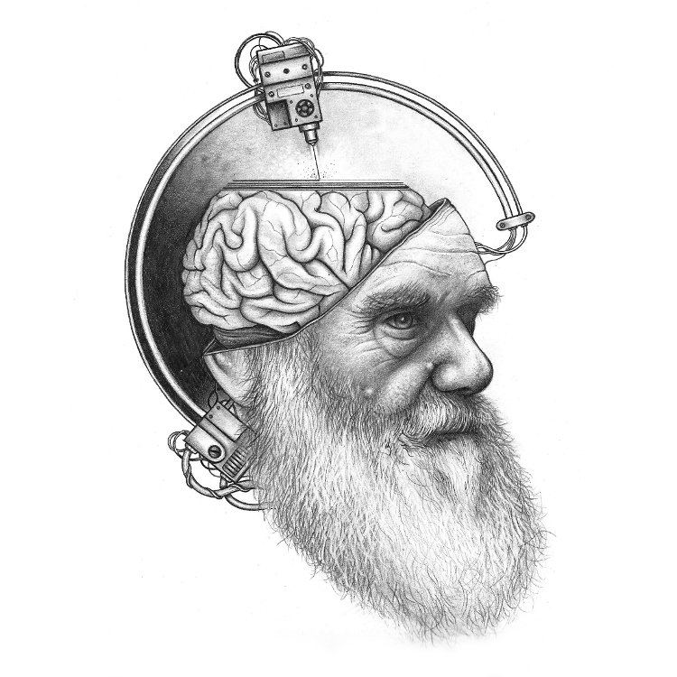 Ionicmagazine's tweet photo. ARTicle 4/9 @PJacksonLives delivers for Ionic's #creativesciencewriting feature #3dprinting #Darwin #pencil #sweet https://t.co/SD3bWd0yx4