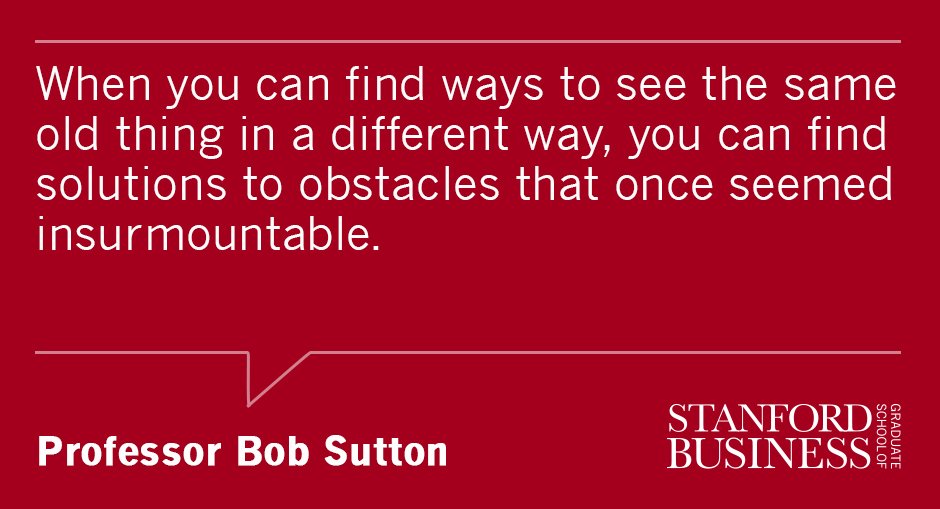 Lessons for leaders and teams, from a design thinking case study <a href="/work_matters/">Bob Sutton</a> stanford.io/1n4Zvoe