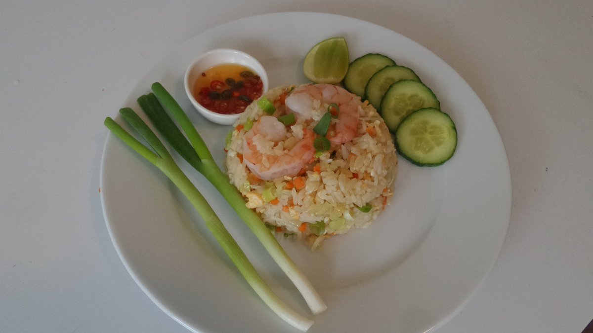 met_oh's tweet photo. Gebakken rijst met tijger garnalen #thais #urk #kokenmetoh https://t.co/voYEXSAbrs