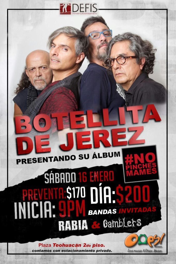 LivdeepYogini's tweet photo. @e_consulta la @HHBotellita De Jerez el 16ENE en #OopsDiscoteque #Tehuacán #Boletos en https://t.co/qUXEPO1Yug https://t.co/4jgmaeDaCp