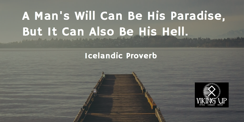 What are you doing with Your Will?  #VikingUp #SKOL #VikingWarriors #VikingsSeason4 #Quotes