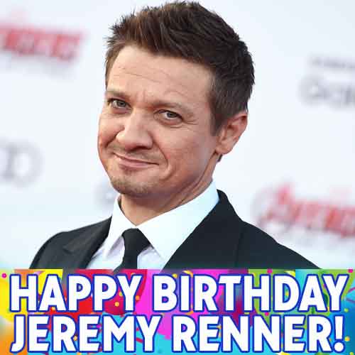 Happy Birthday, Jeremy Renner! Our favorite sharp-shooting archer Avenger turns 45 today! Avengers happybirthday | ABC7 News | Scoopnest