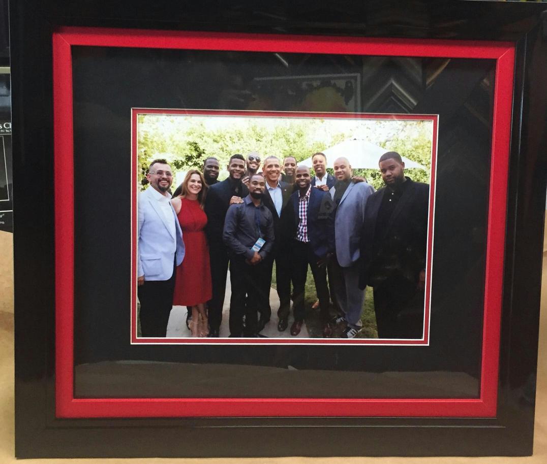 NeverSleepProd's tweet image. #TBT #DNC The Crew &amp;amp; I w/ #Pres.Obama #JamieFoxx #FOHEngineer #PrivateEvent #PacificPalisades  #NeversleepProd