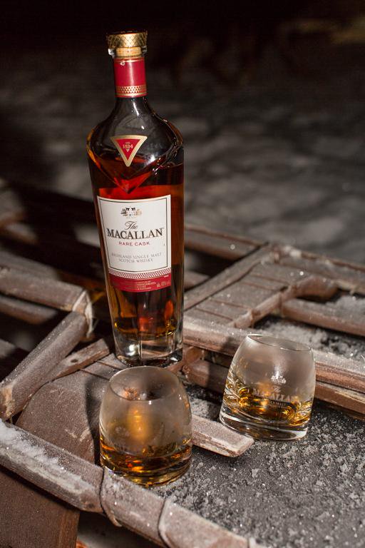 The_Macallan's tweet photo. Drinking The Macallan at our northernmost tasting in #Svalbard. Cheers to #MacallanRareCask. https://t.co/ykWuqjbGoJ