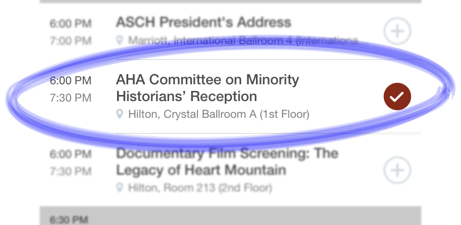 diversiphd's tweet photo. Join us at the @AHAhistorians Minority Historians Reception on Saturday the 9th at #aha16 in Atlanta! #diversiphd https://t.co/TgvBaJbeWm