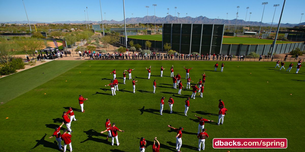 It's official!

Pitchers &amp; catchers will report on Feb. 17 with position players reporting on Feb. 22. #DbacksSpring