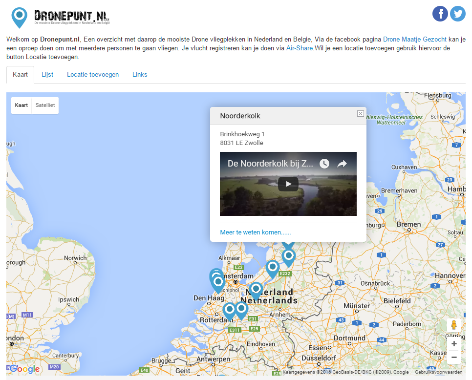 dronepunt's tweet photo. De aangemelde video zijn vanaf heden direct te bekijken vanuit de kaart. #Update #Drone #DroneVideo #Dronevieuw https://t.co/d8e47ewQXk