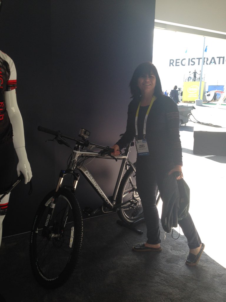 adventuregal1's tweet image. Having a great time at #ces2016 finding all kinds of outdoor gadgets #activeon