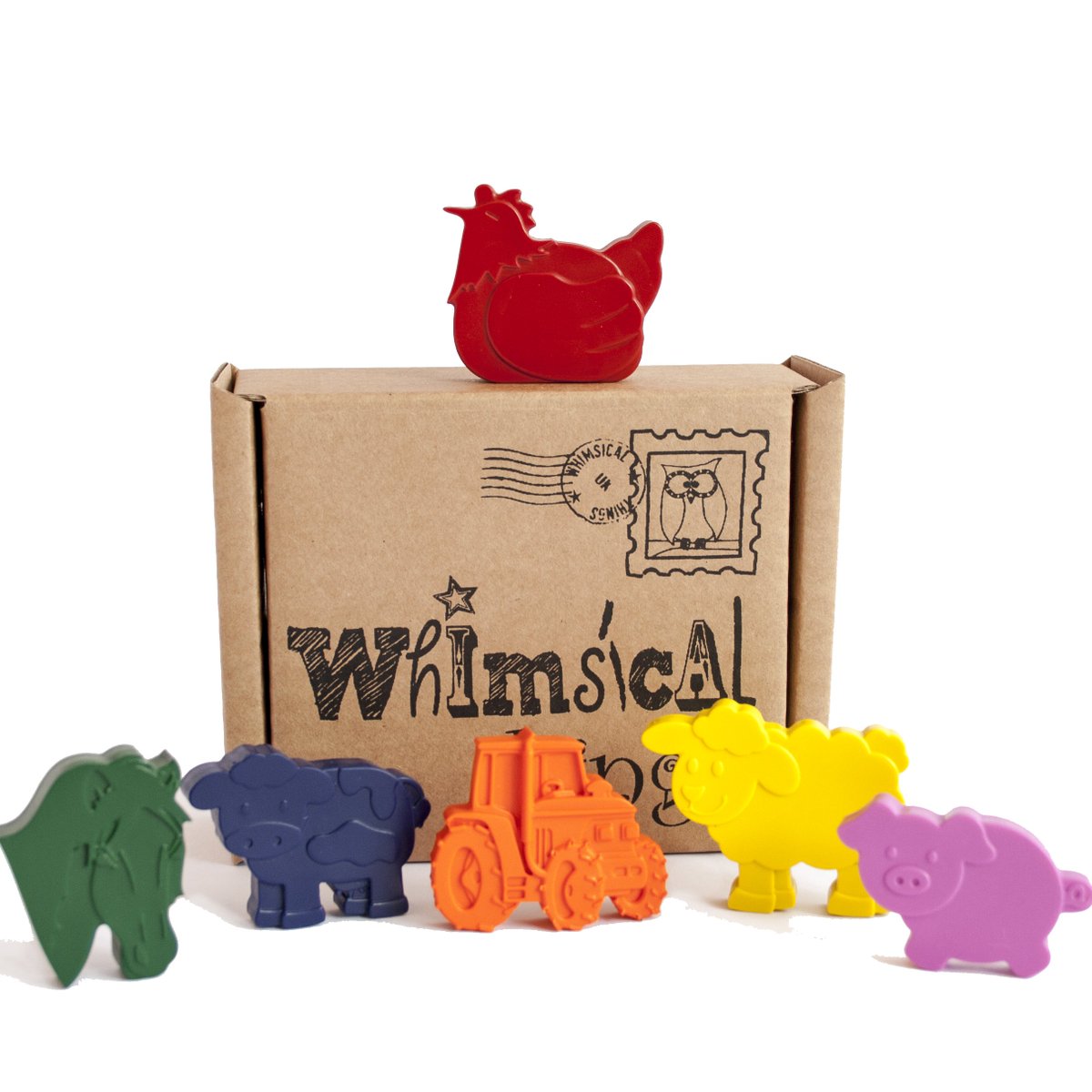 WhimsicalThing's tweet photo. Whimsical Farm Crayons E I E I O https://t.co/O3foccLnTN #EtsyUkSellers https://t.co/2AkIWbS4uV