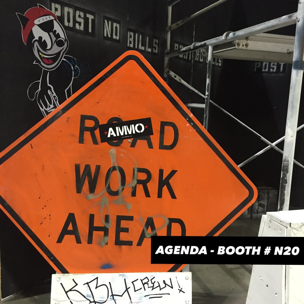 Come check out the *AMMO* booth <a href="/agendashow/">Agenda Show</a> we working hard!*AMMO* 2015 #Skatelife #Skateboarding #WhatsYourAMMO!?!