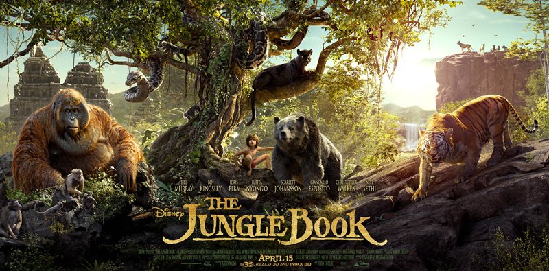 IMAXNL's tweet image. Volledige #JungleBook drieluikposter van #Disney onthuld! Vanaf 20 april in @IMAXNL!