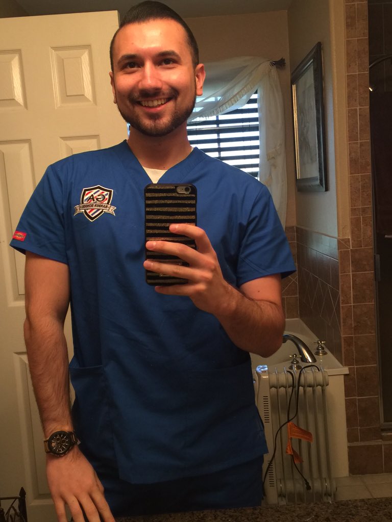 <a href="/Suavecitopomade/">Suavecito</a> today was my 1st day at barber school. Can't wait to use your products on my clients <a href="/ClubmanOnline/">Clubman Online</a>