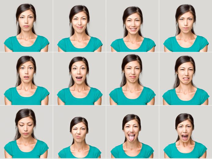 Искусственная эмоция. Люди с разными выражениями лица. Разные выражения лица. Мимика женского лица. Девушка разные эмоции.