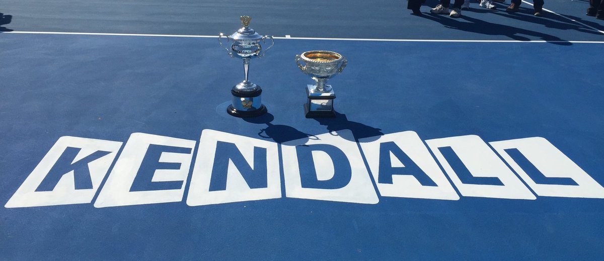 Kendall_Tennis's tweet photo. @andy_murray , Kendall is excited to be cheering you on for @AustralianOpen 2016! #aoblitz #kendall4murray. https://t.co/DuwYMzoqwB