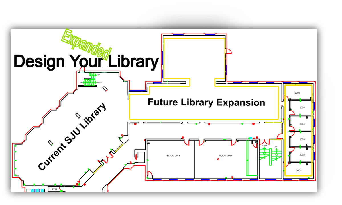 StJeromesUni's tweet photo. Love books, food, and fun? Help us out! Join #designyourlibrary to create an ideal space! https://t.co/sjZXVG96lk https://t.co/G4qAOtfRlu