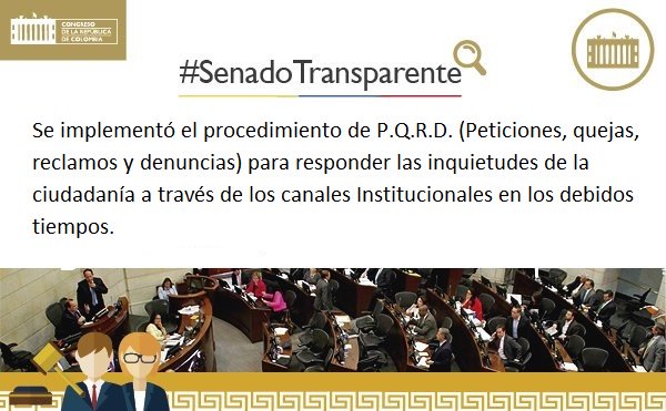 SenadoGovCo's tweet photo. #Senadotransparente Avances Senado de la Repùblica 2015 @velascoluisf https://t.co/kDUvW1mT1R