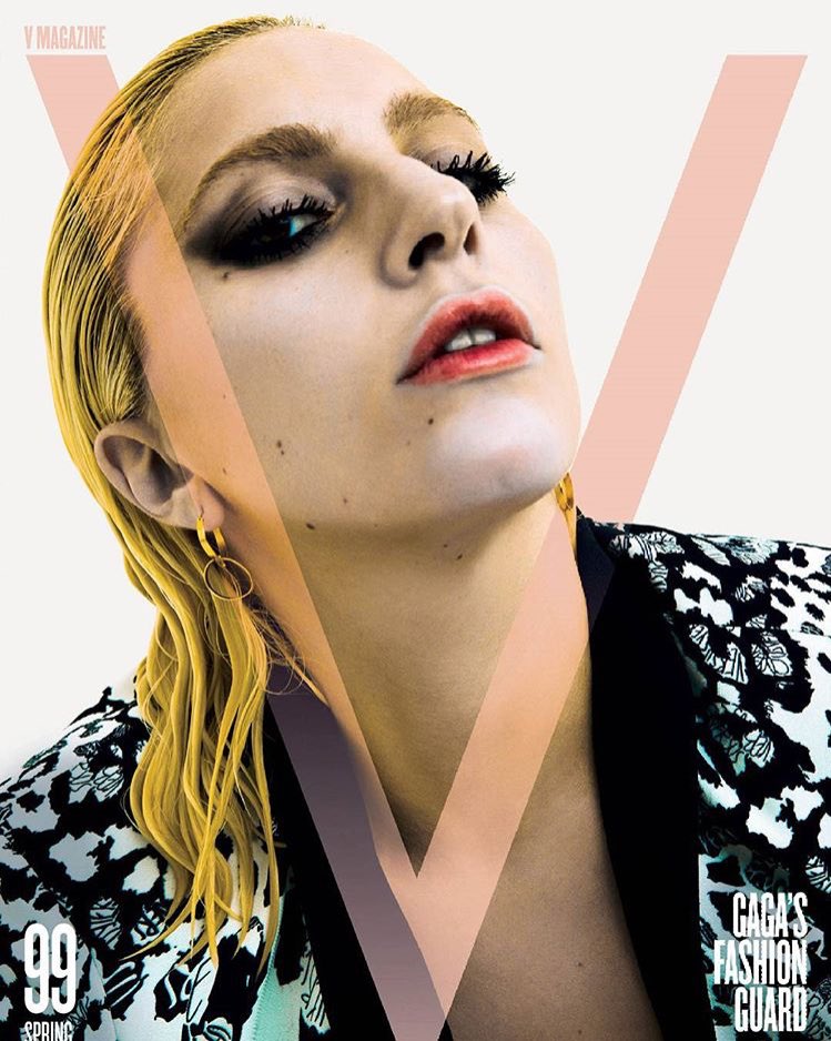 Cover 11/16 Lady Gaga in VERSACE by Inez & Vinoodh vmagazine.com  #V99 #Donatella @Versace @inezandvinoodh