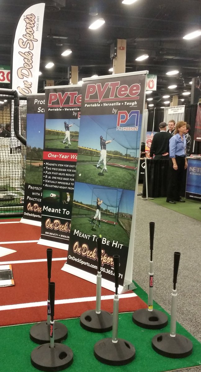 OnDeckSports's tweet photo. We're giving away a PVTee from @ProMounds at #ABCA2016. Stop by Booth 232 &amp; enter to win your own PVTee! @ABCA1945 https://t.co/vlv3UCy3ta