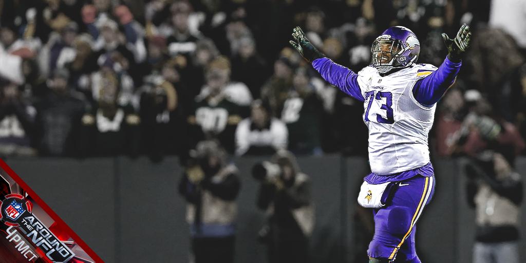 Vikings's tweet image. .@sharriffloyd will be on @nflnetwork within the hour to talk #SEAvsMIN.