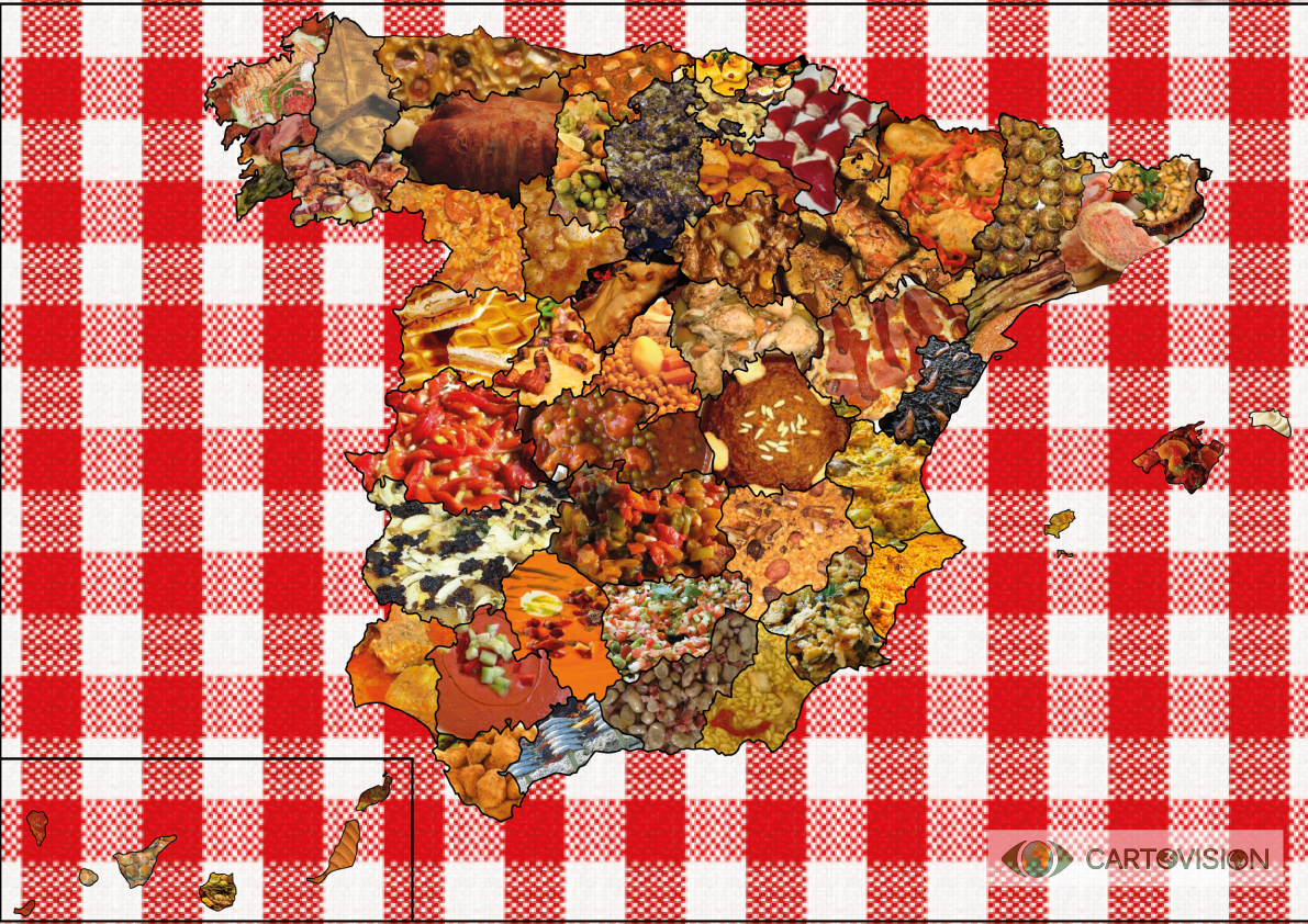 CartoVision's tweet photo. Mapa Interactivo de Gastronomía Tradicional de España.
Descubre los platos típicos en: https://t.co/UJ1bdKjvrE https://t.co/6aakF4gwzu