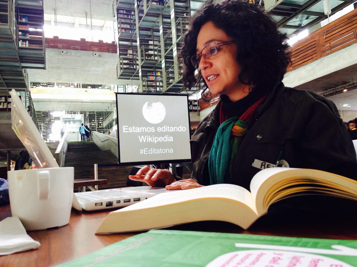 DigiRightsLAC's tweet image. ¿Cómo reducir la brecha de género en la Wikipedia en español? ¡Con las editatonas! buff.ly/1ZaMlXS