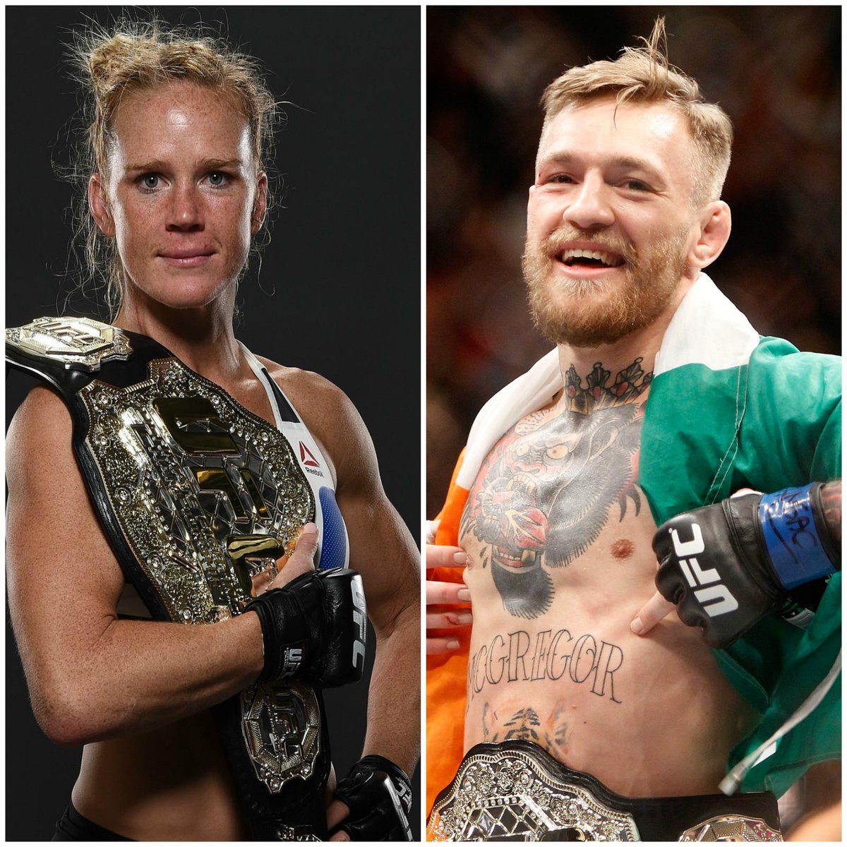 SportsCenter's tweet image. THIS JUST IN: UFC 197 to feature both Holly Holm &amp;amp; Conor McGregor on March 5. (via @bokamotoESPN &amp;amp; @BleacherReport)