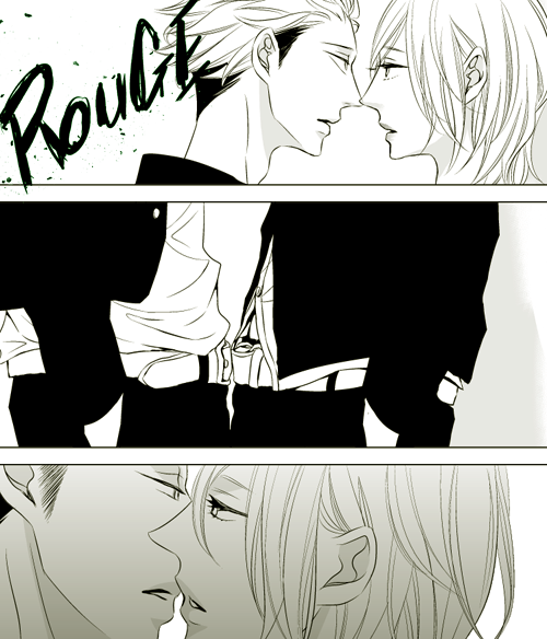 GUSHさん2月号にROUGE後編を掲載頂きました。扉絵を入れられなかったのですが、そんな時に限ってモブレから始まる間の悪さを許して欲しい……17歳に幸あれと、随分甘ったるい決着を用意しました。読んで頂けるととっても嬉しいです!
