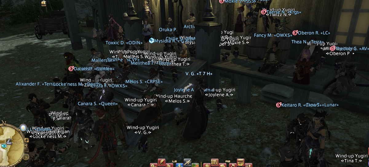 Sir Vg On Twitter So Many Wind Up Yugiri Minions Ffxiv Yugirimemorial Https T Co Benhskuvat