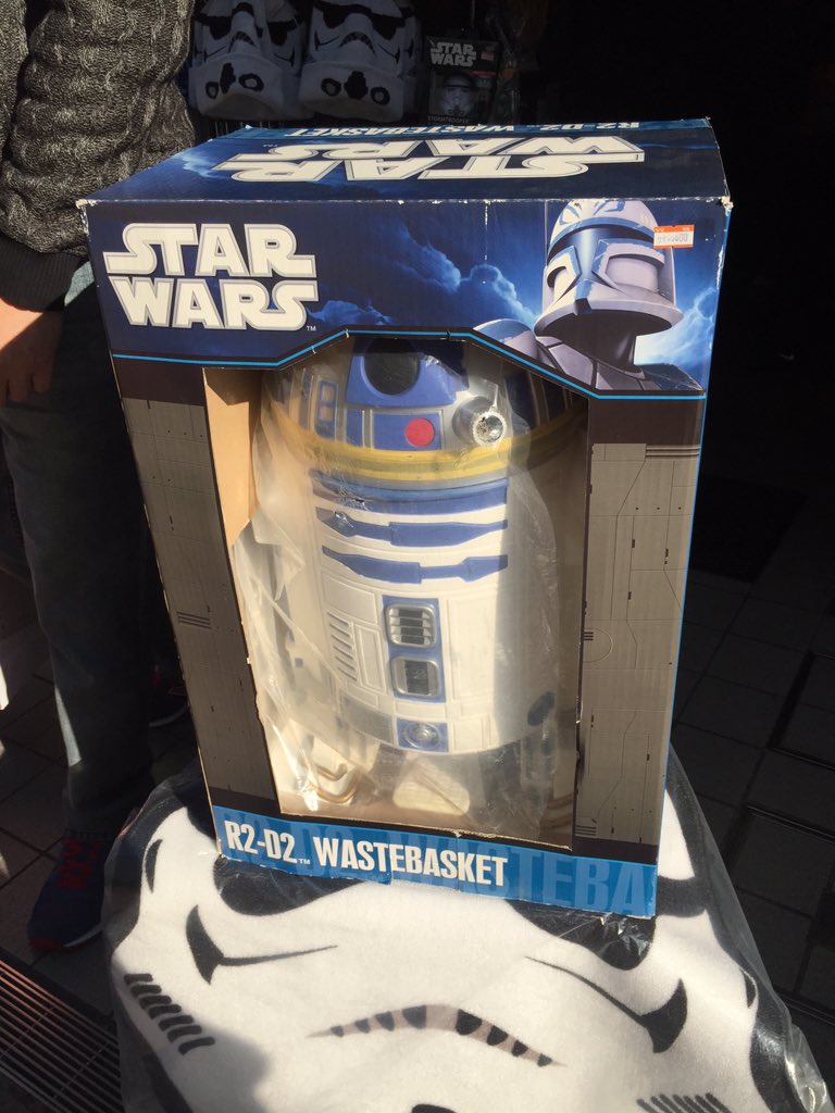 スターウォーズ R2D2 ゴミ箱 スターウォーズ R2-D2 特大 ゴミ箱