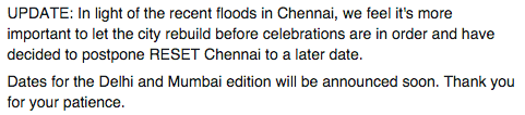 ResetIN's tweet photo. UPDATE on #resetIND #Chennai. RT https://t.co/xP10RUWHkj