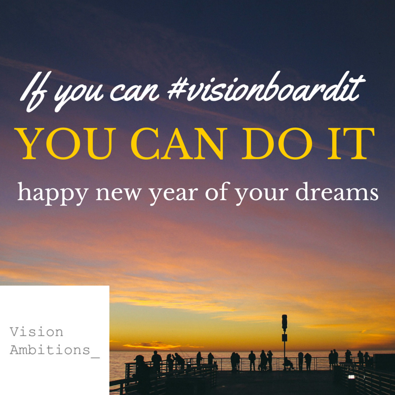 VisionAmbitions's tweet image. From us to you #happy2016 #VisionBoard #lawofattraction #motivation