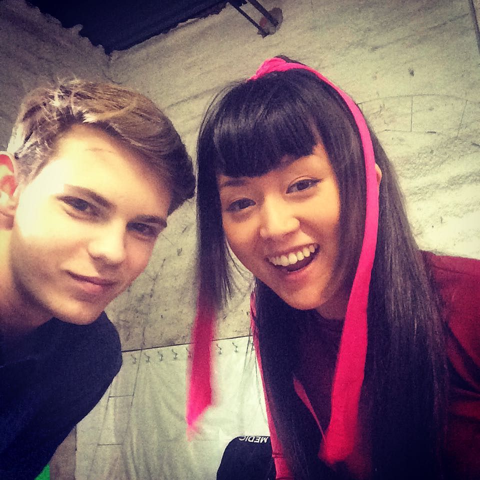 RobbieKay_'s tweet photo. Katana Girl and Tommy taking a breather after Erica's antics, starting in 1 hour! Erica cr… https://t.co/4xxK67LGtI https://t.co/SWQCfMivpg