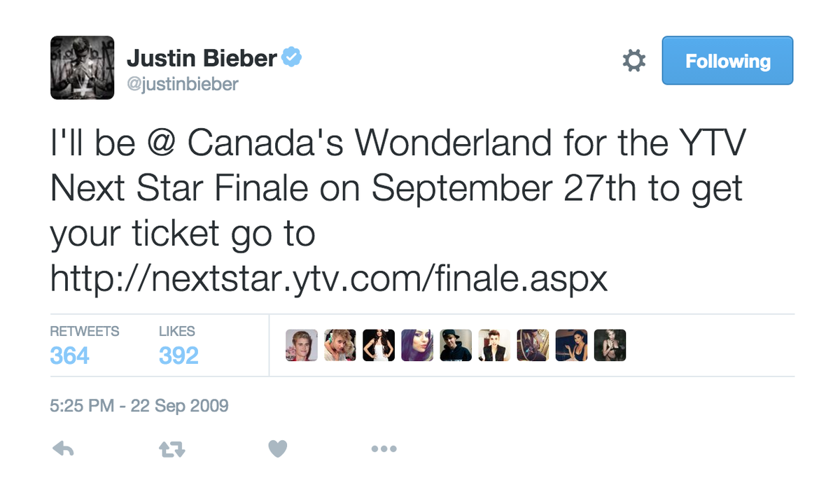 RT if you remember when <a href="/justinbieber/">Justin Bieber</a> guest starred on #TNS! #tbt #justinbieber #tricon