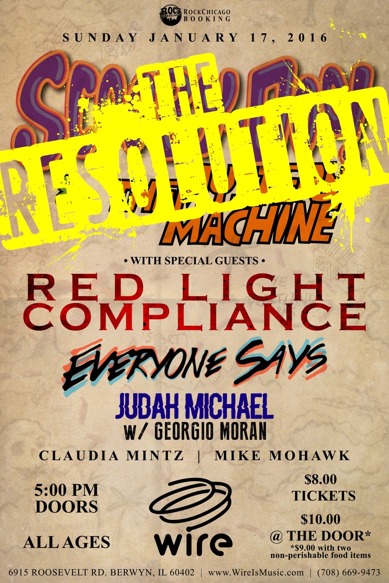 TheResolutionIL's tweet image. Chicago! Get your tickets while you can. We can't wait.
theresolution.bigcartel.com